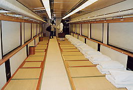 特急利尻に連結されているお座敷車両