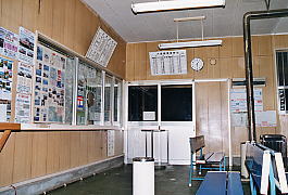 田名部駅待合室