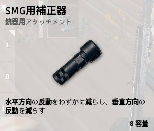 Compensator for SMG