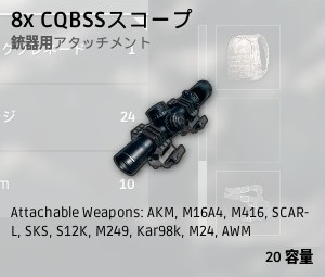 8x CQBSS Scope